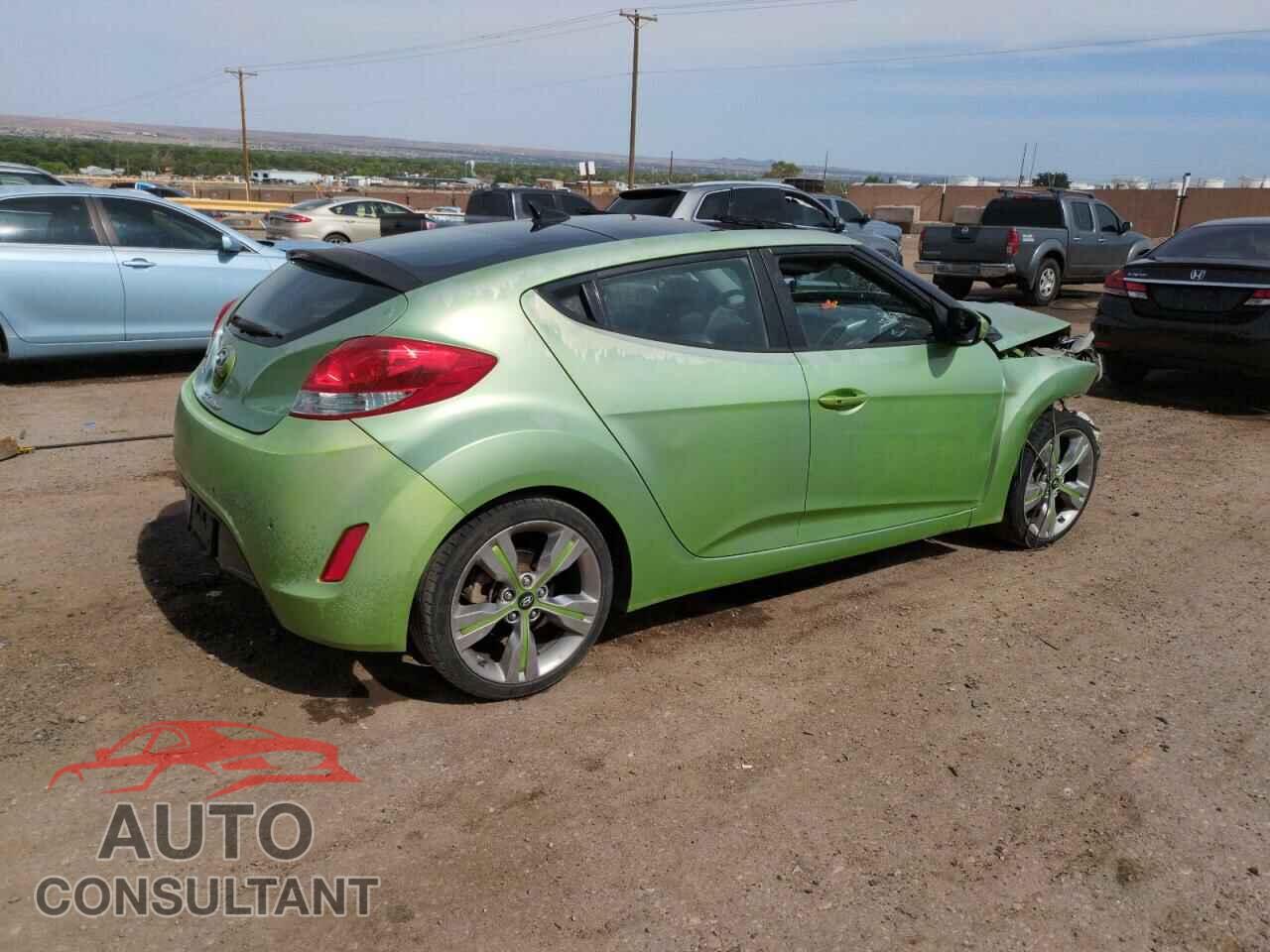 HYUNDAI VELOSTER 2012 - KMHTC6AD9CU048226