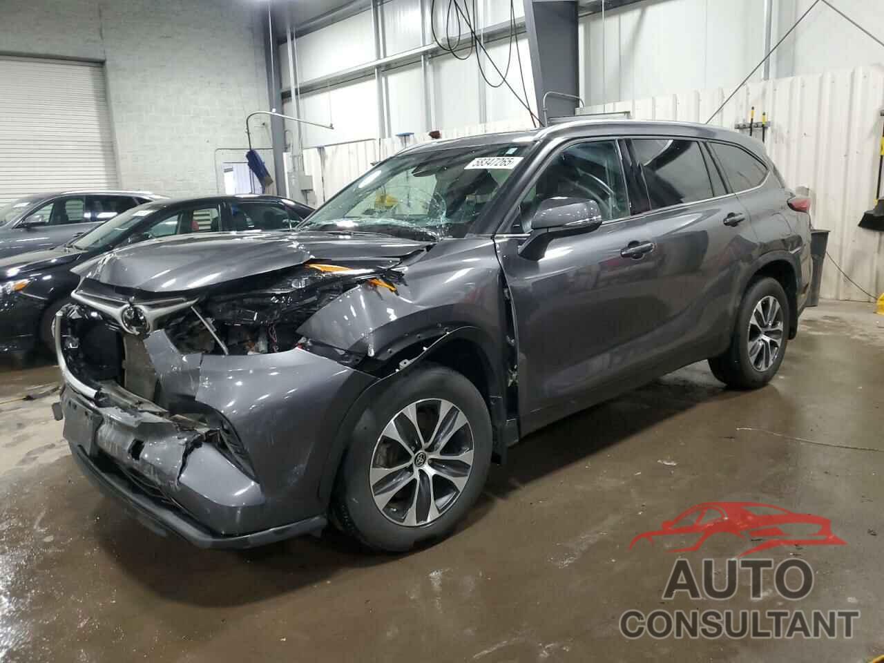 TOYOTA HIGHLANDER 2021 - 5TDHZRBH5MS130794