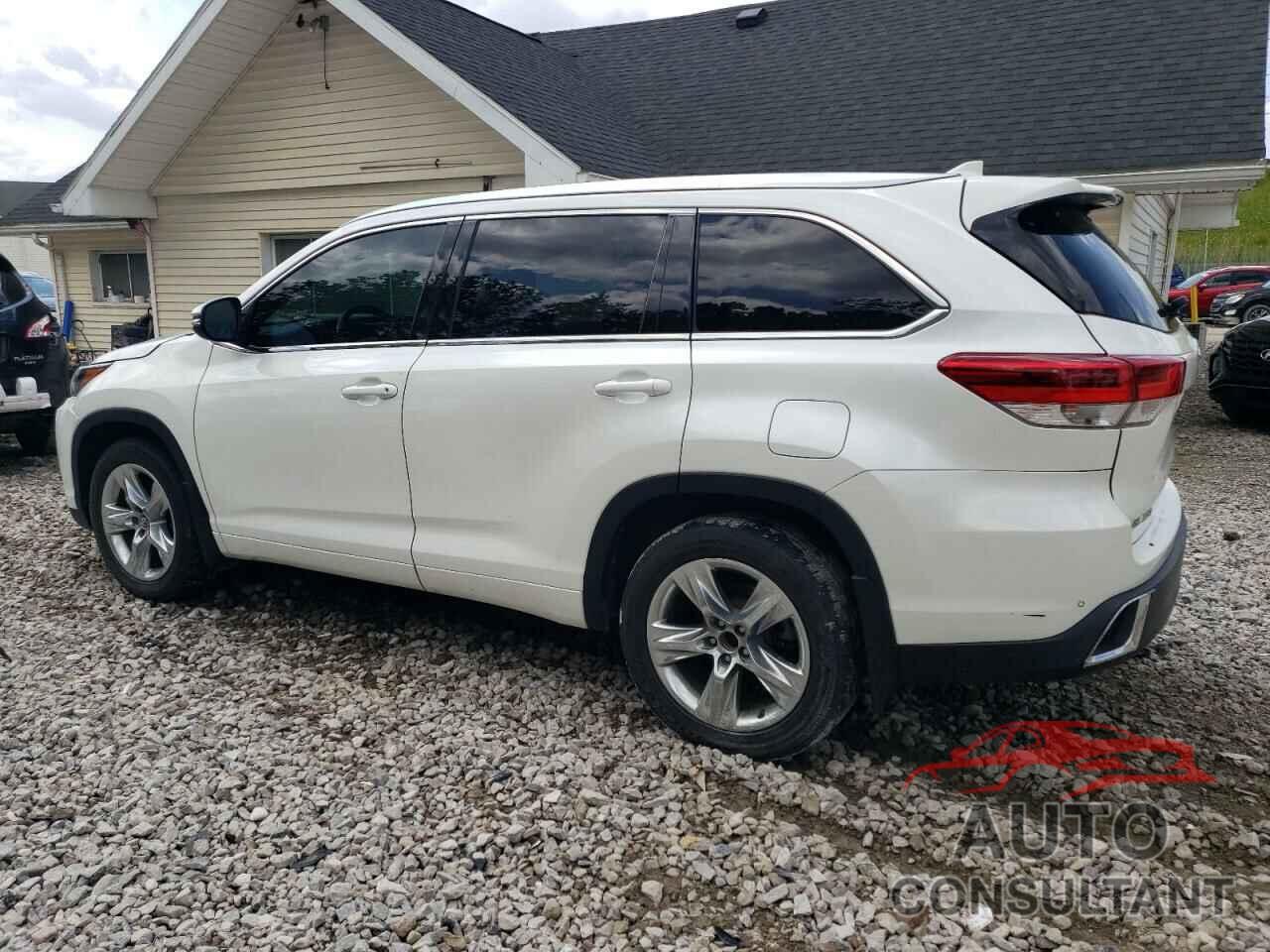 TOYOTA HIGHLANDER 2017 - 5TDDZRFH1HS454615