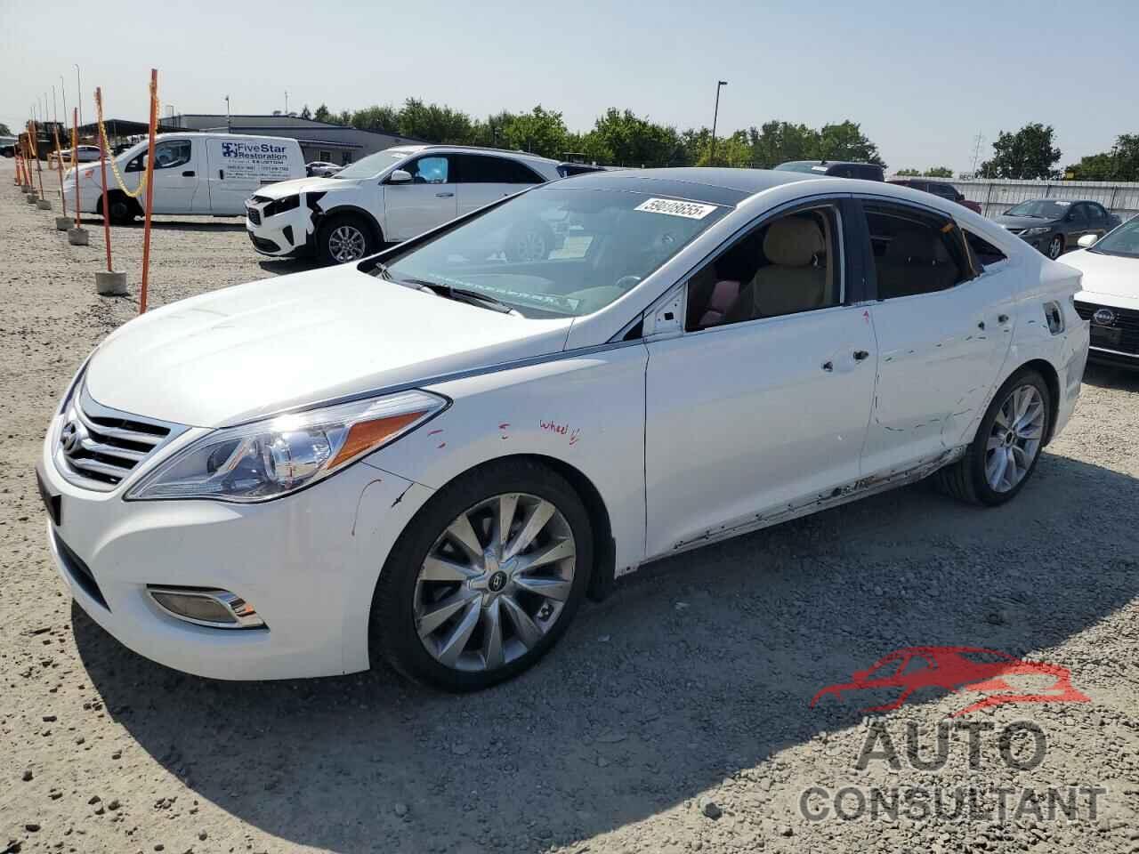 HYUNDAI AZERA 2013 - KMHFH4JG9DA209562