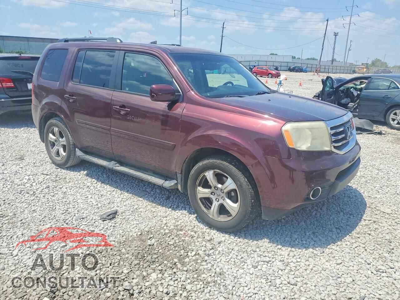 HONDA PILOT 2012 - 5FNYF4H54CB018290