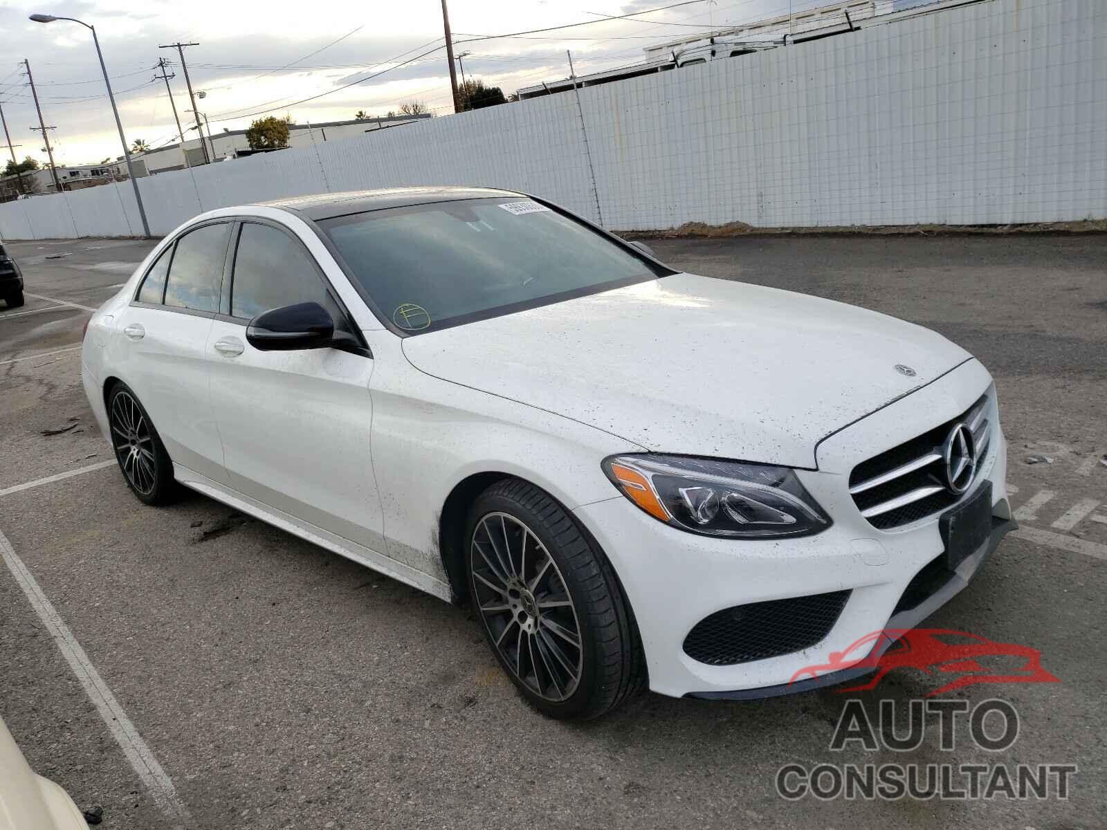 MERCEDES-BENZ C CLASS 2018 - 55SWF4JB8JU276427