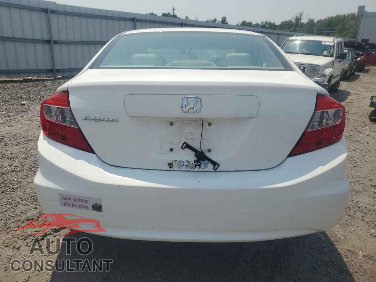 HONDA CIVIC 2012 - 19XFB2F51CE086580
