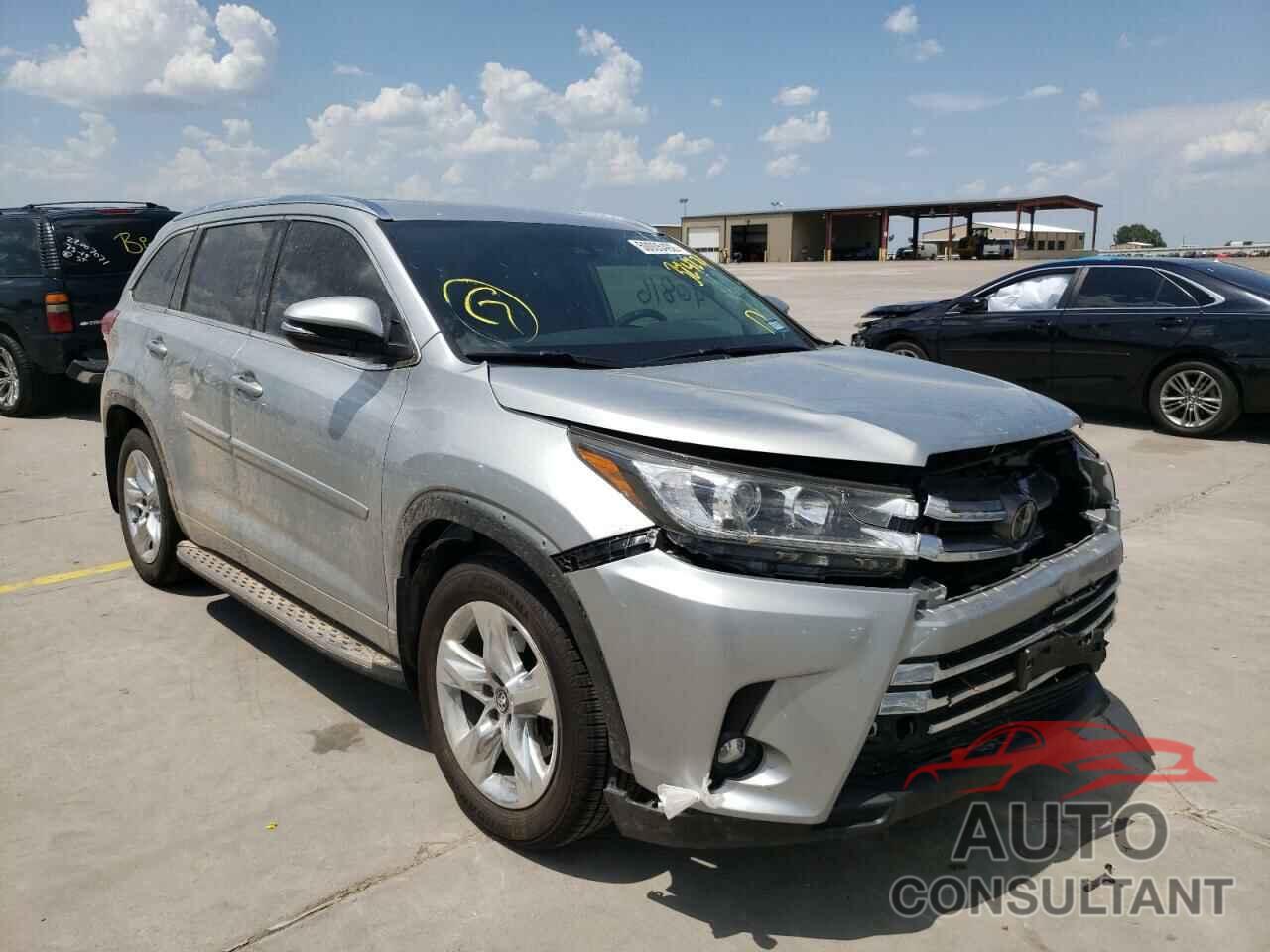 TOYOTA HIGHLANDER 2019 - 5TDYZRFH2KS324271