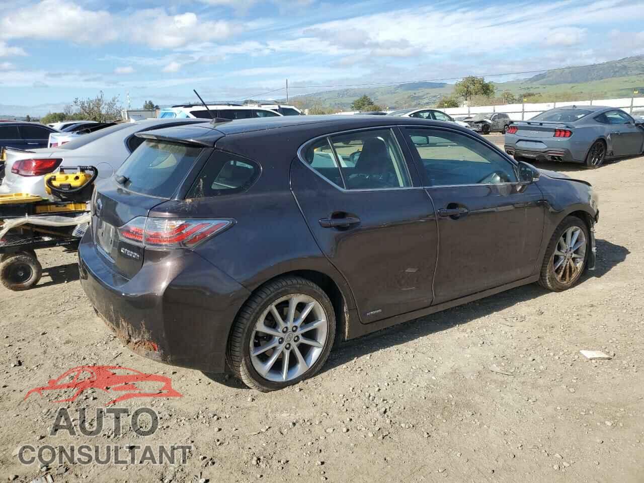 LEXUS CT 200 2012 - JTHKD5BH7C2100973