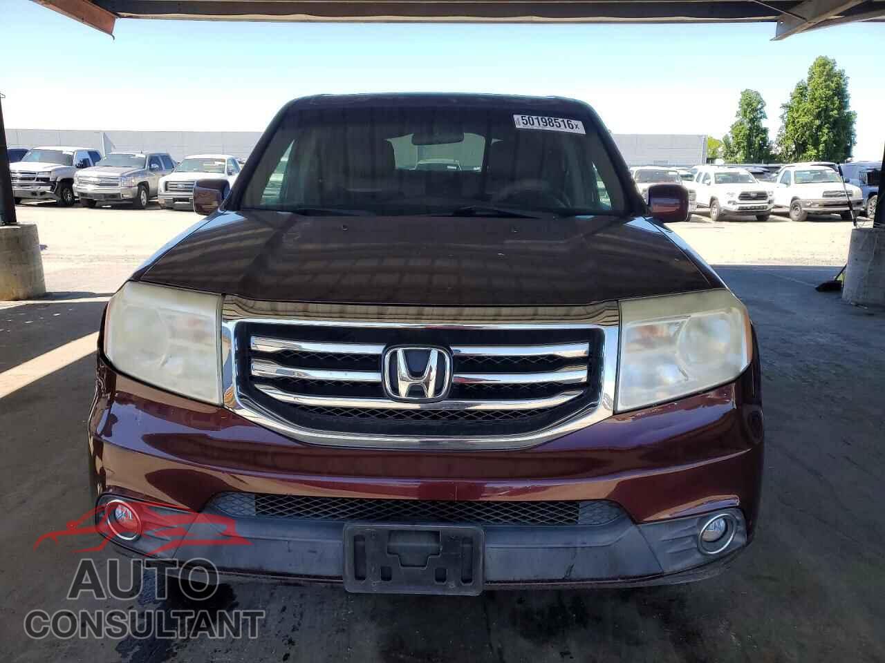 HONDA PILOT 2012 - 5FNYF4H43CB049702