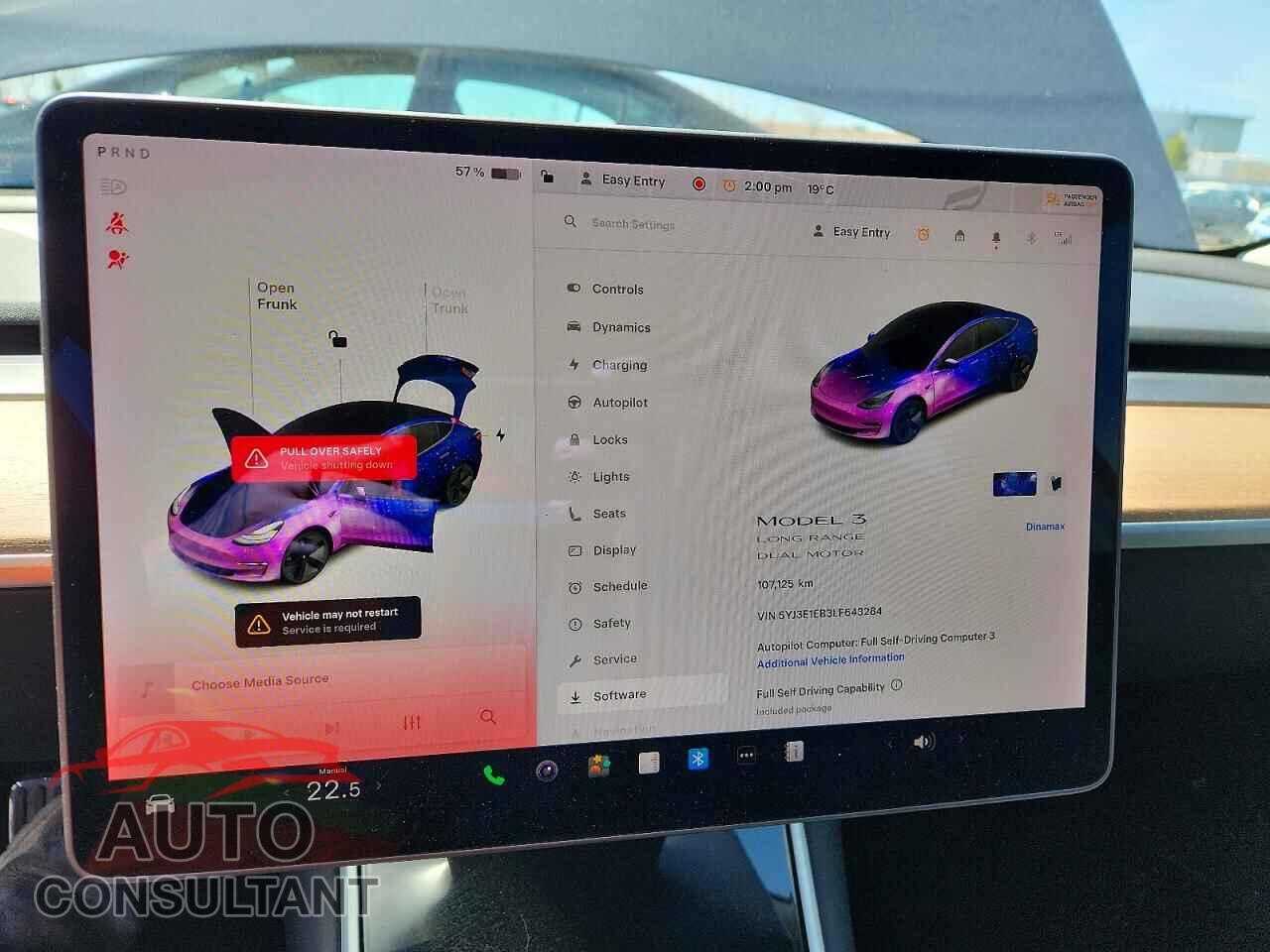 TESLA MODEL 3 2020 - 5YJ3E1EB3LF643284