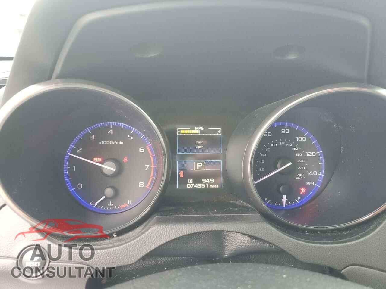 SUBARU OUTBACK 2017 - 4S4BSACC1H3252876