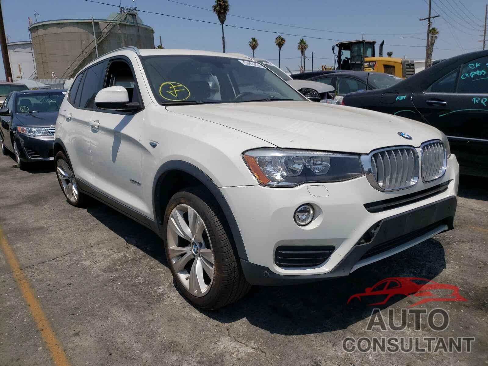 BMW X3 2016 - 5UXWX9C53G0D76625