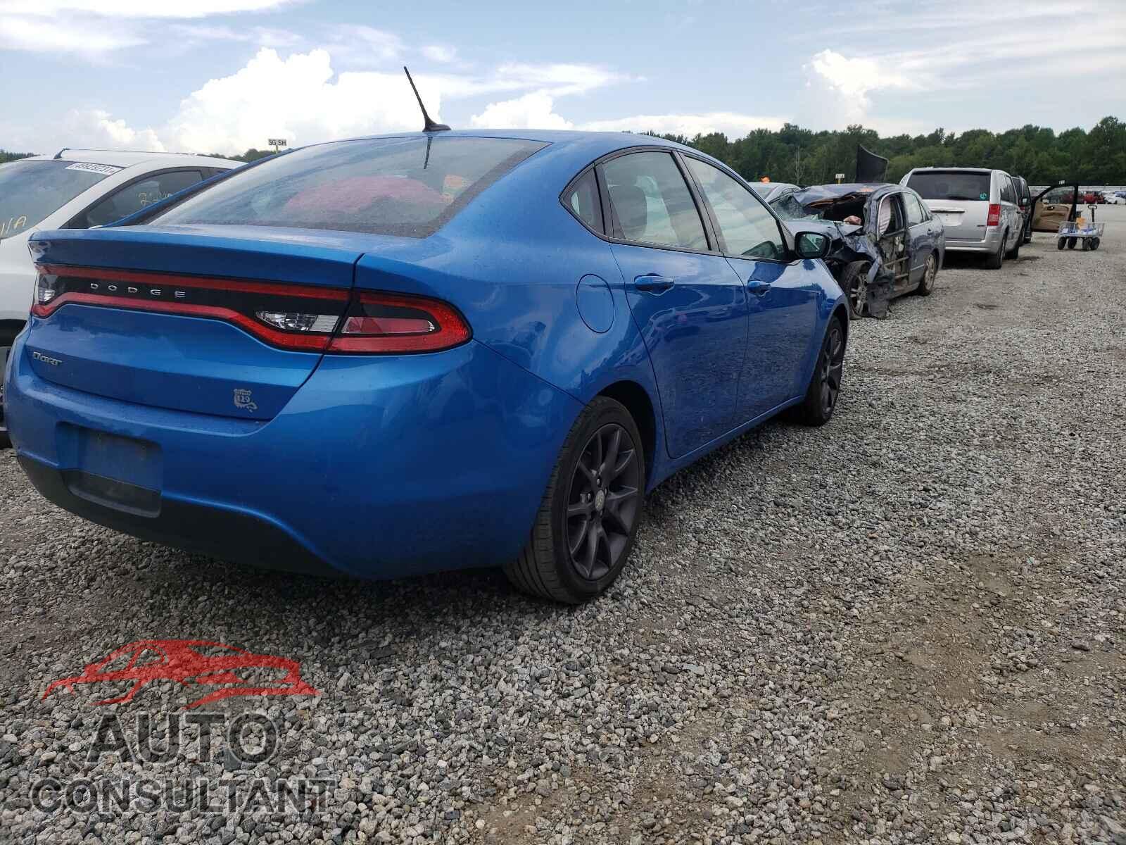 DODGE DART 2016 - 1C3CDFAA4GD661470