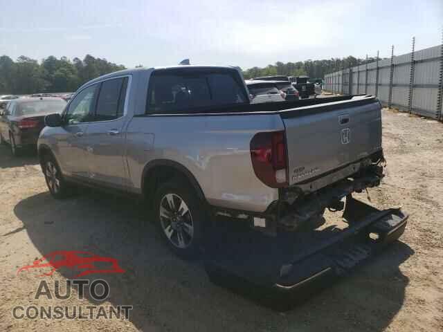 HONDA RIDGELINE 2017 - 5FPYK3F75HB024673