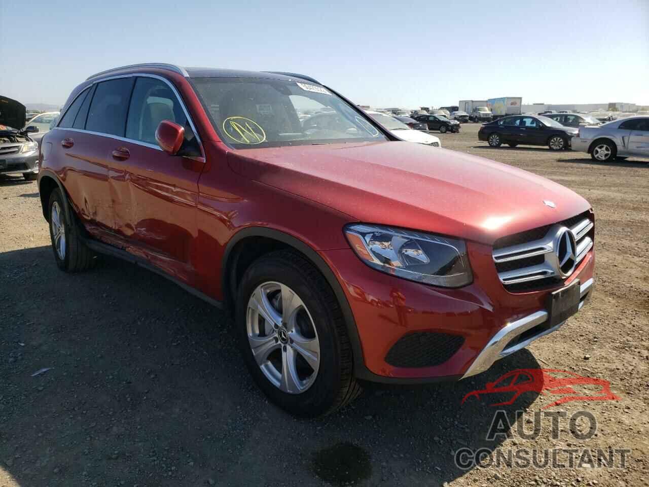 MERCEDES-BENZ GLC-CLASS 2017 - WDC0G4JB0HF255365