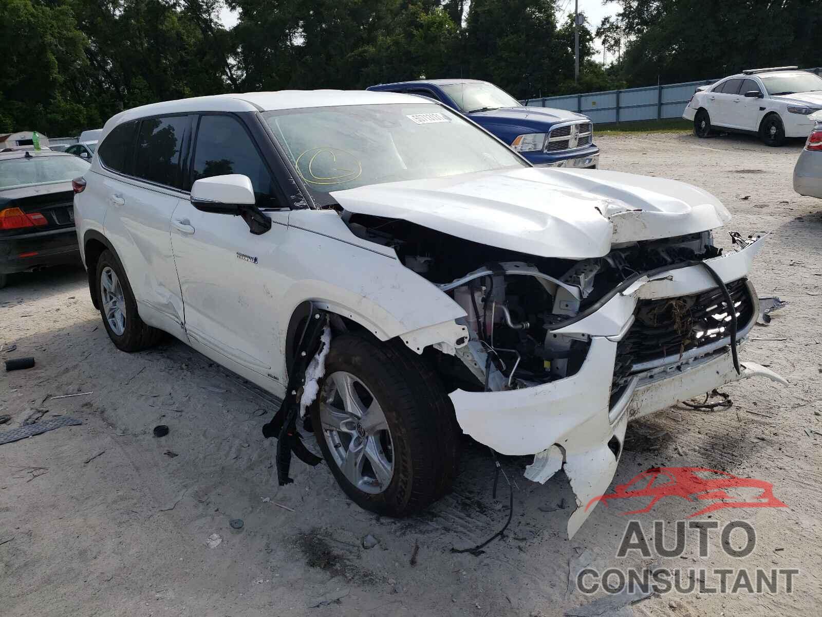 TOYOTA HIGHLANDER 2020 - 5TDBBRCH0LS511637
