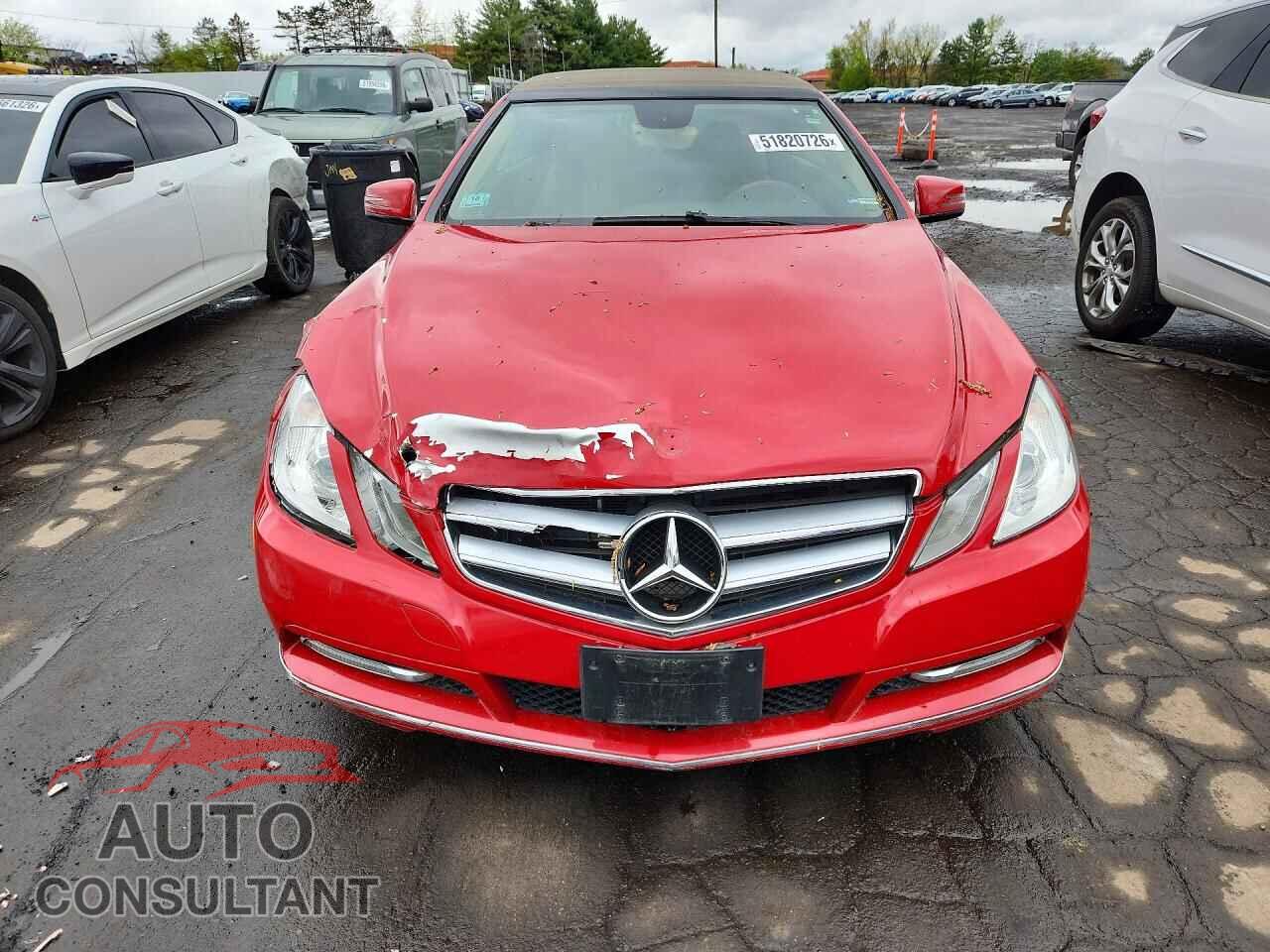 MERCEDES-BENZ E-CLASS 2013 - WDDKK5KF8DF206533