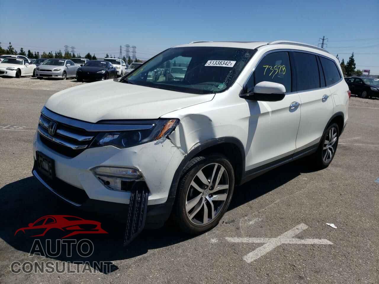 HONDA PILOT 2017 - 5FNYF5H97HB009910