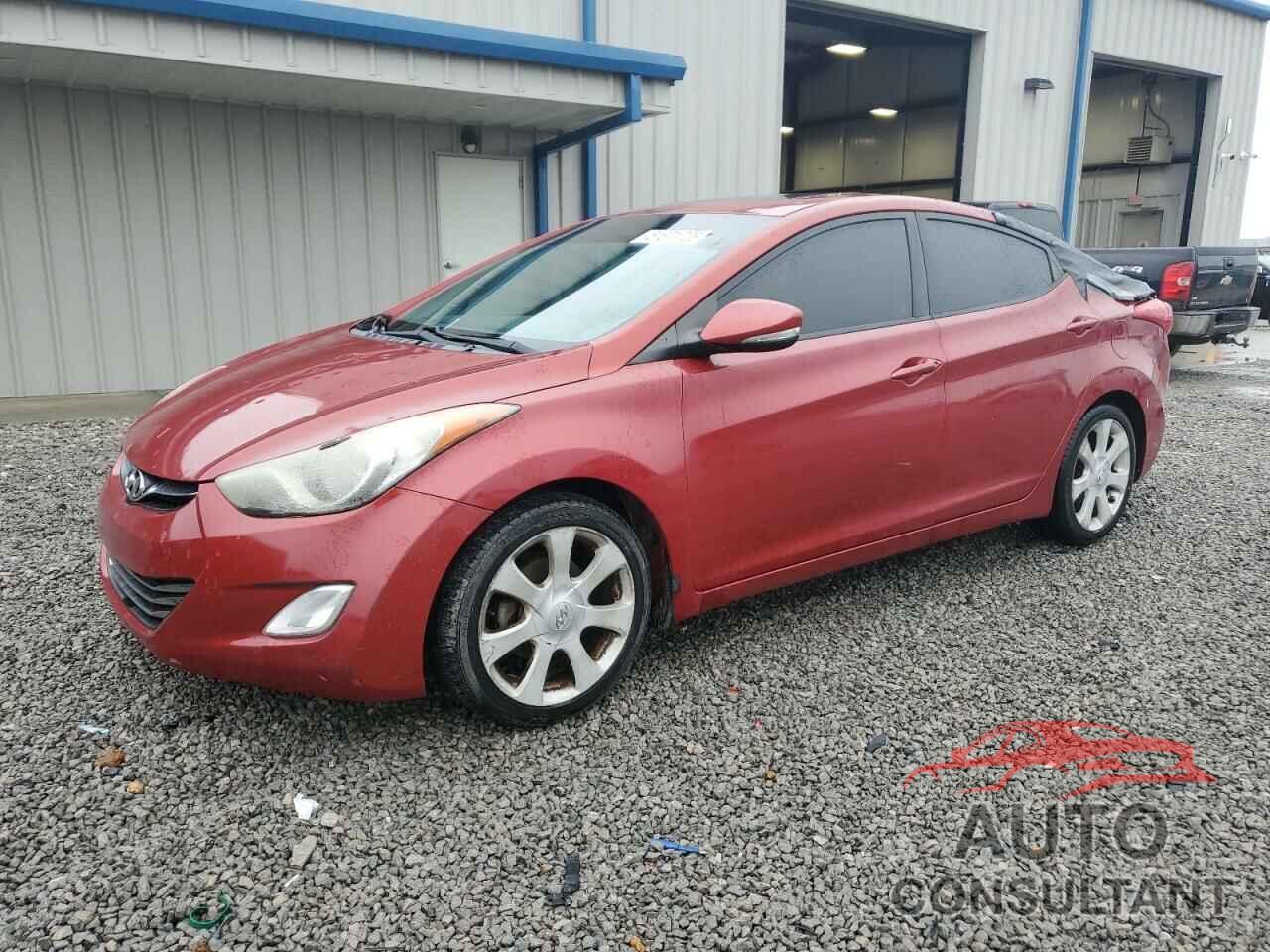 HYUNDAI ELANTRA 2013 - KMHDH4AE8DU675472