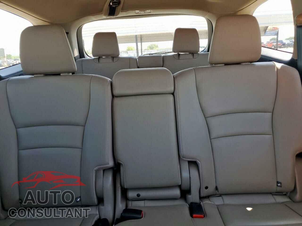 HONDA PILOT 2019 - 5FNYF5H58KB041253