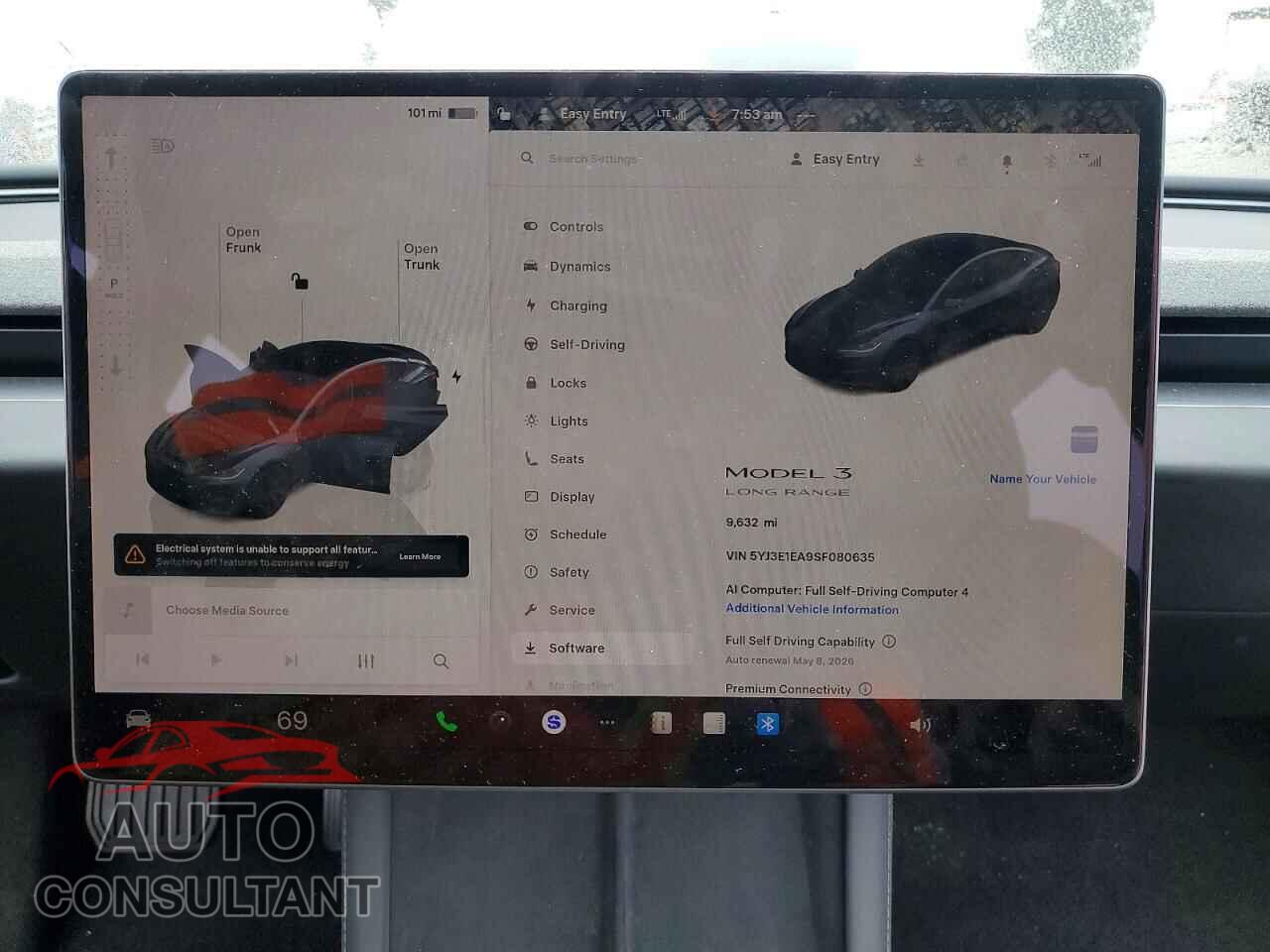 TESLA MODEL 3 2025 - 5YJ3E1EA9SF080635