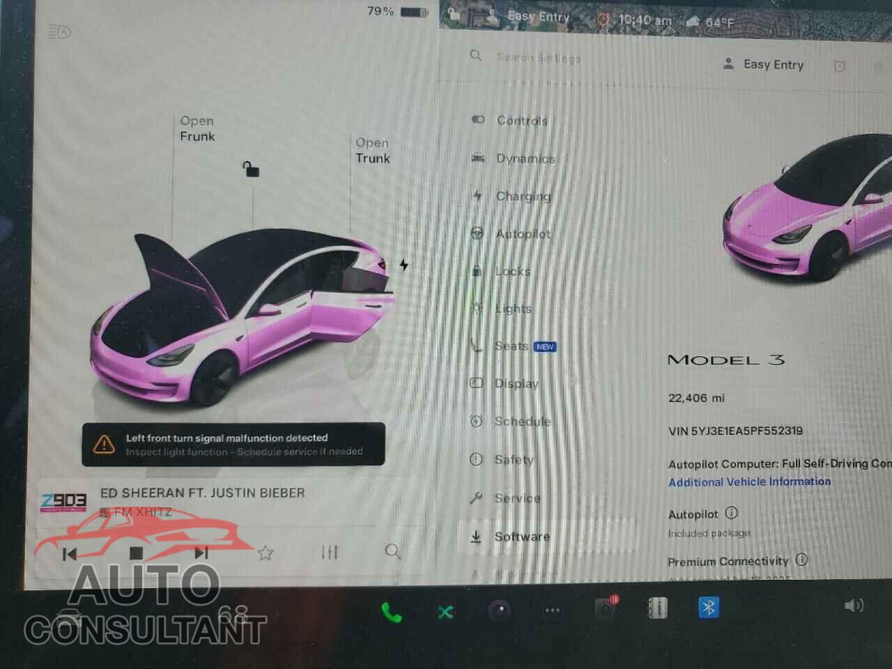 TESLA MODEL 3 2023 - 5YJ3E1EA5PF552319