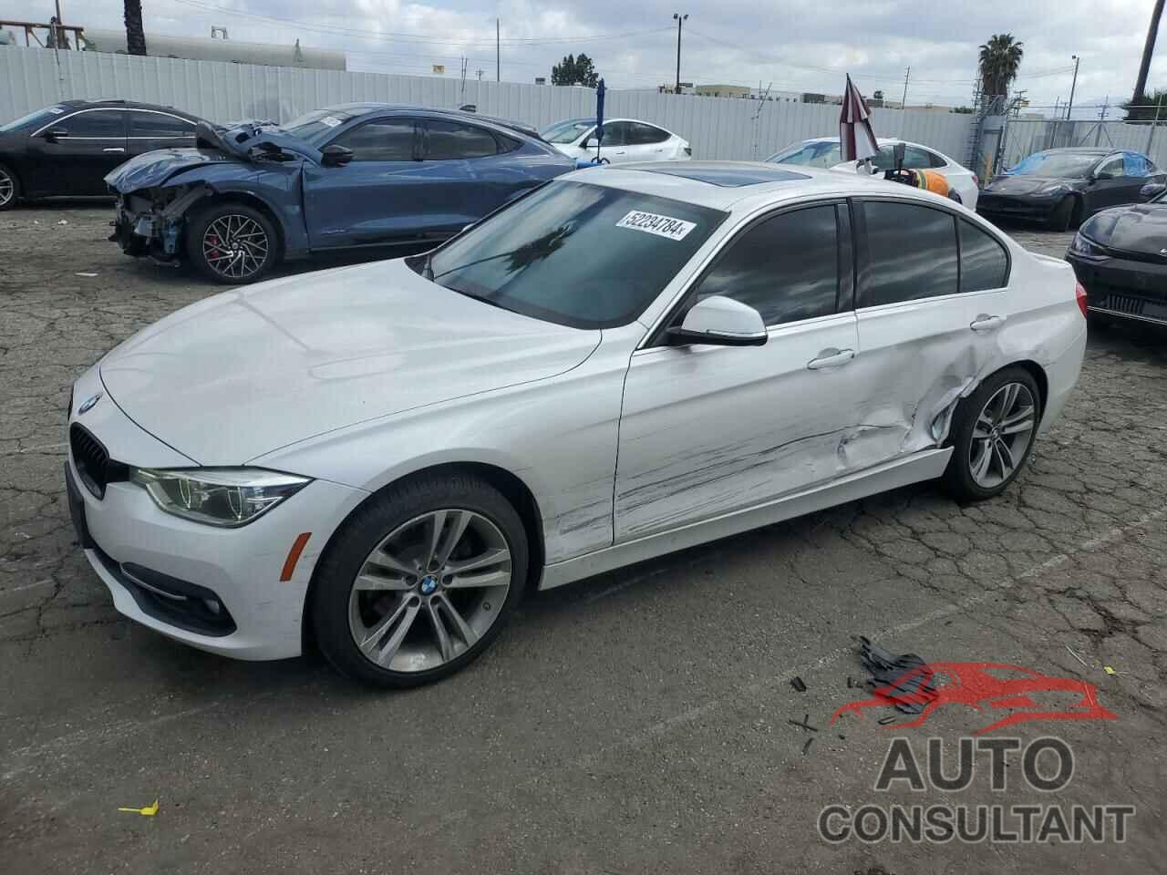 BMW 3 SERIES 2018 - WBA8B9C50JEE82451