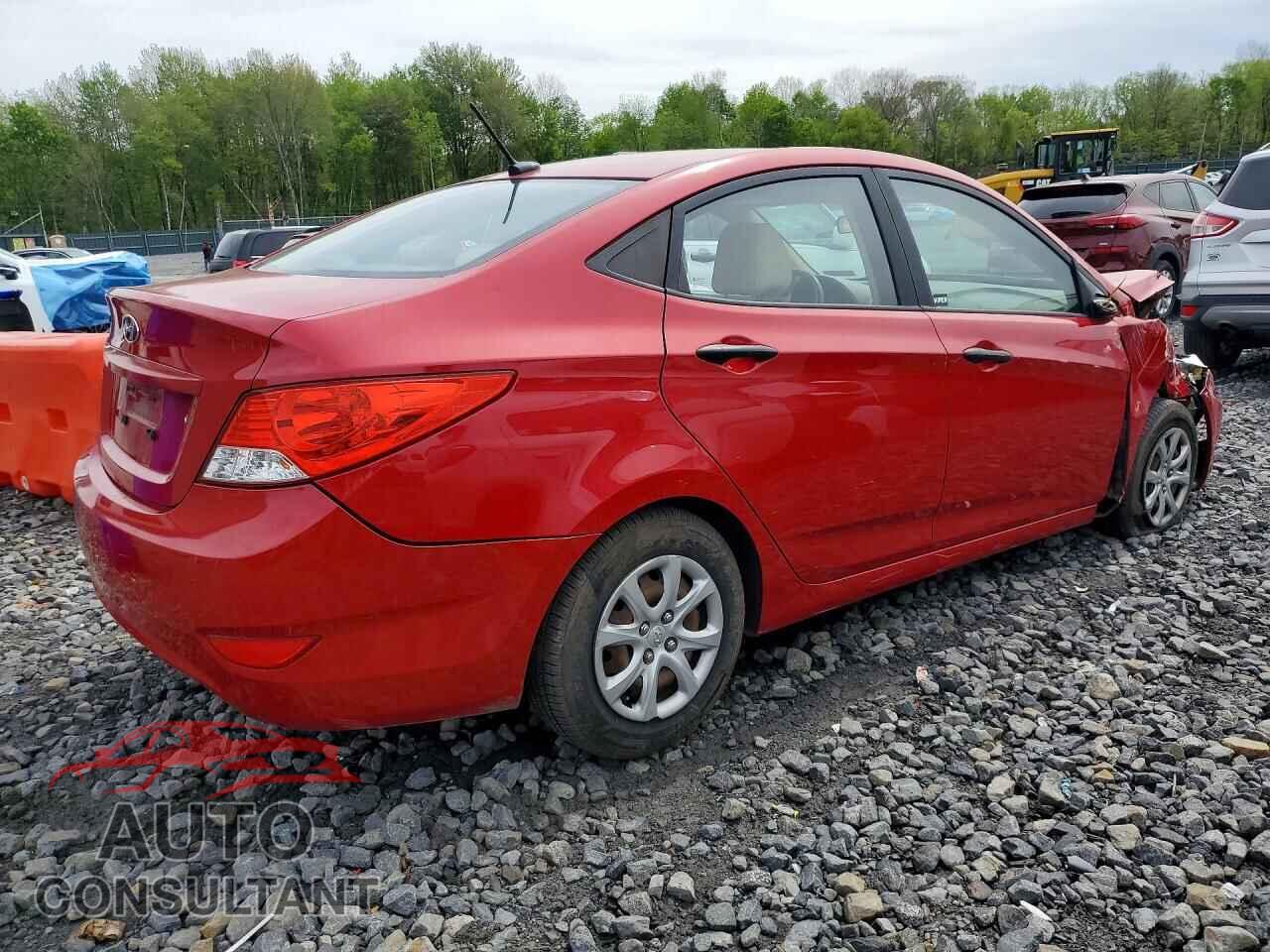 HYUNDAI ACCENT 2012 - KMHCT4AE1CU060450