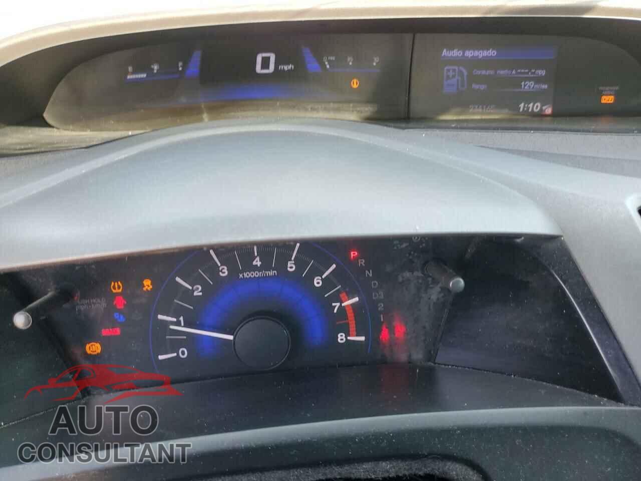 HONDA CIVIC 2012 - 2HGFB2F53CH327481
