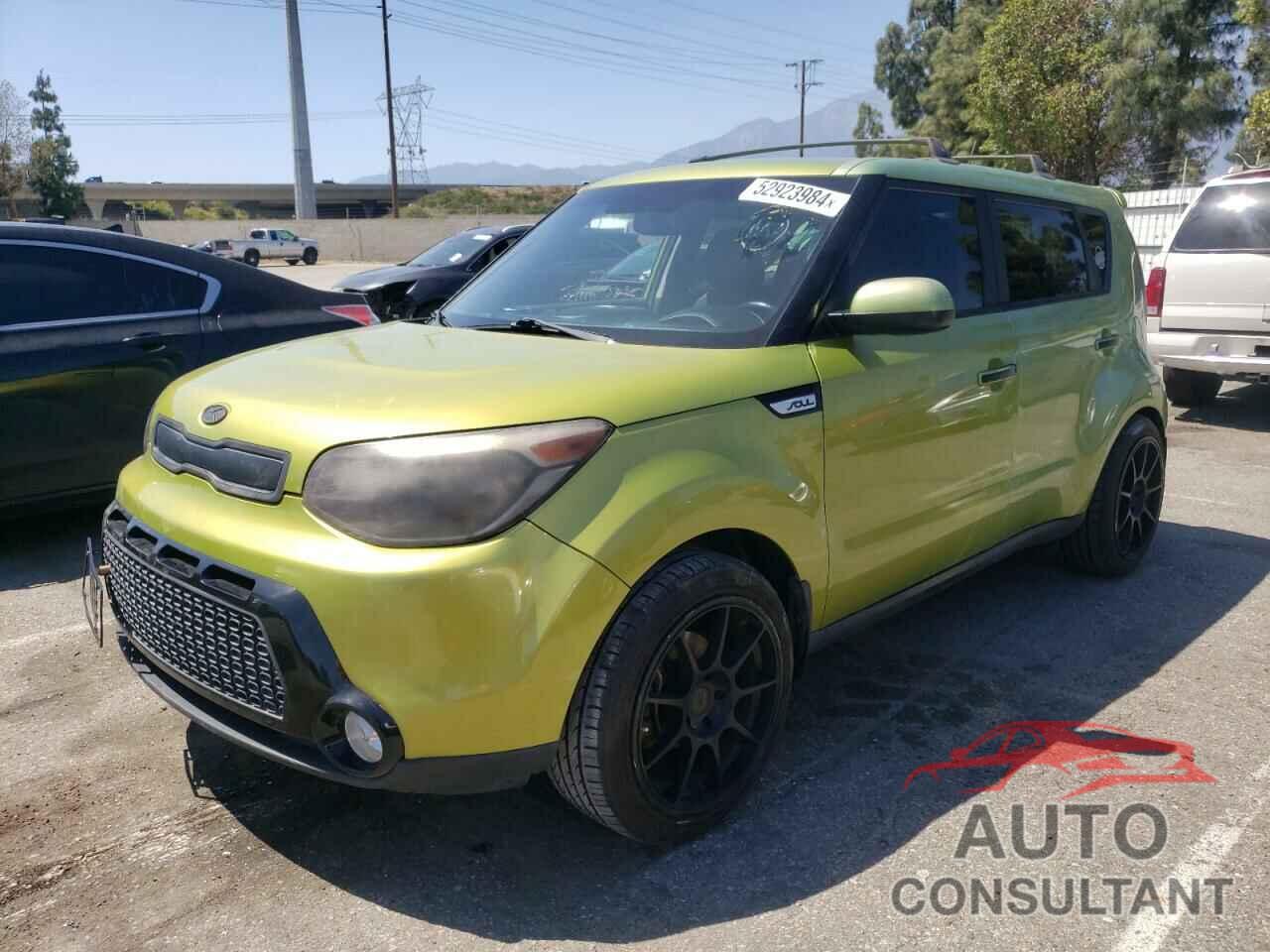 KIA SOUL 2016 - KNDJP3A53G7864652