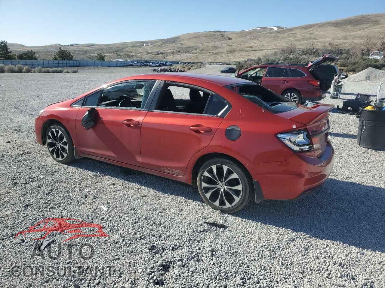 HONDA CIVIC 2013 - 2HGFB6E58DH706518