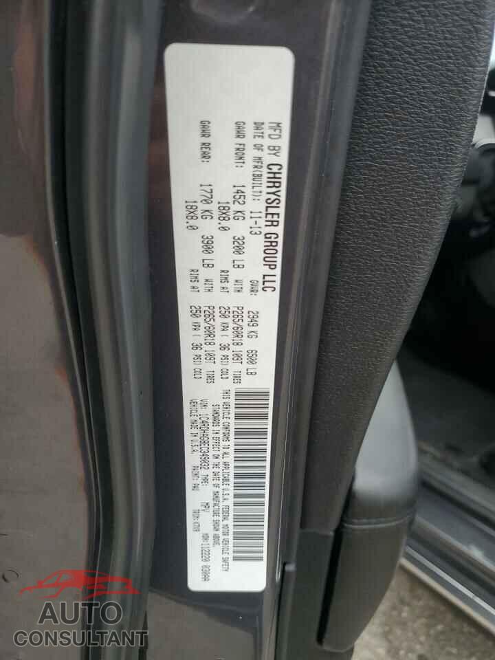 DODGE DURANGO 2014 - 1C4RDHAG8EC349032