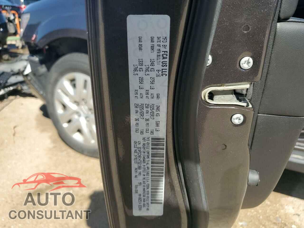 DODGE JOURNEY 2017 - 3C4PDCAB1HT521960