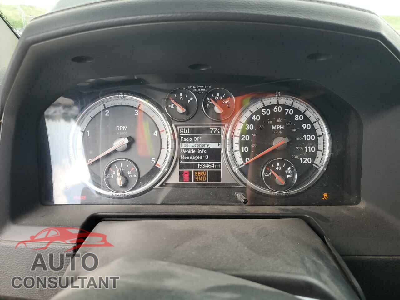 DODGE RAM 3500 2012 - 3C63D3KL4CG255056