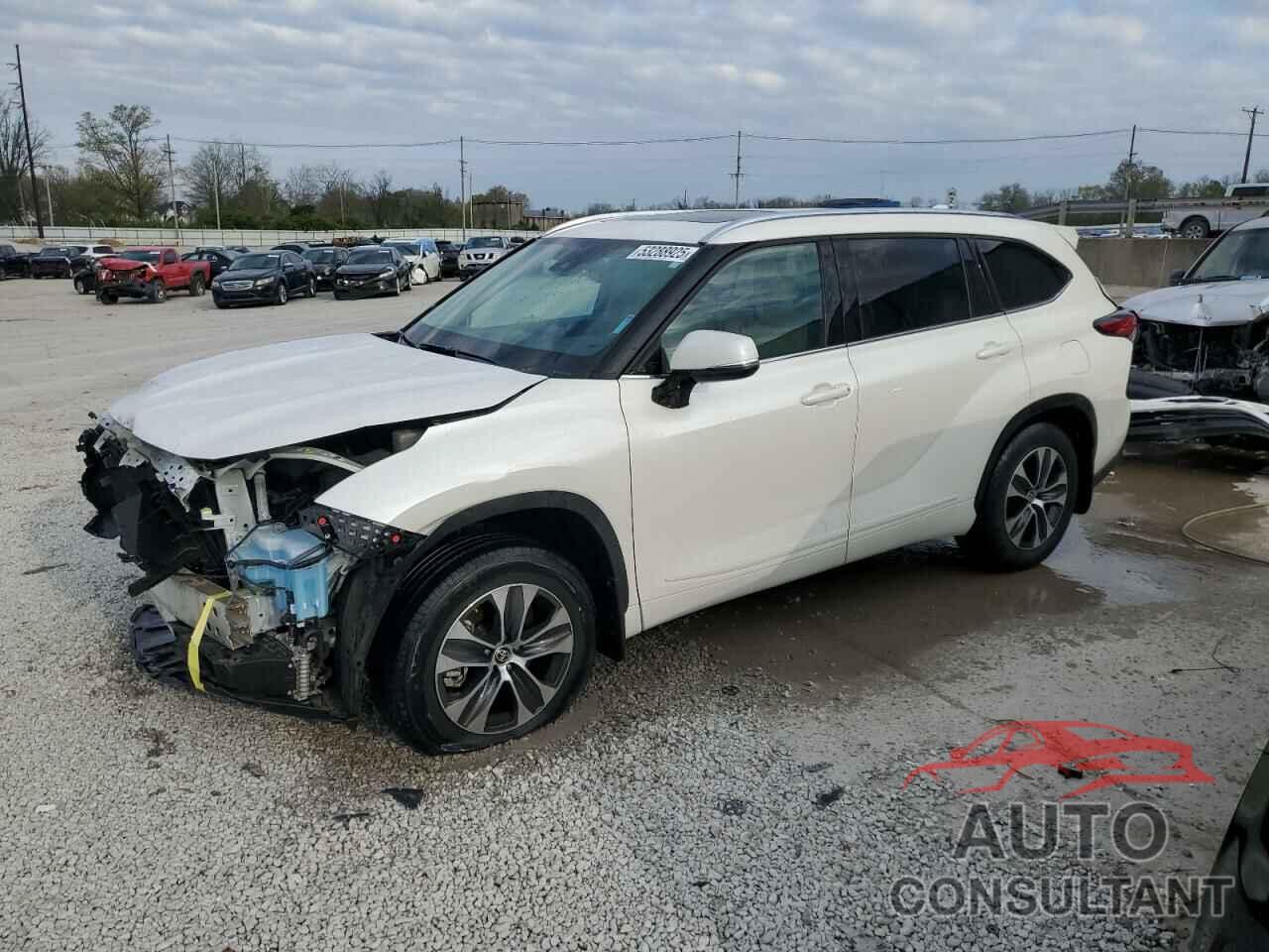 TOYOTA HIGHLANDER 2021 - 5TDHZRBH2MS075088