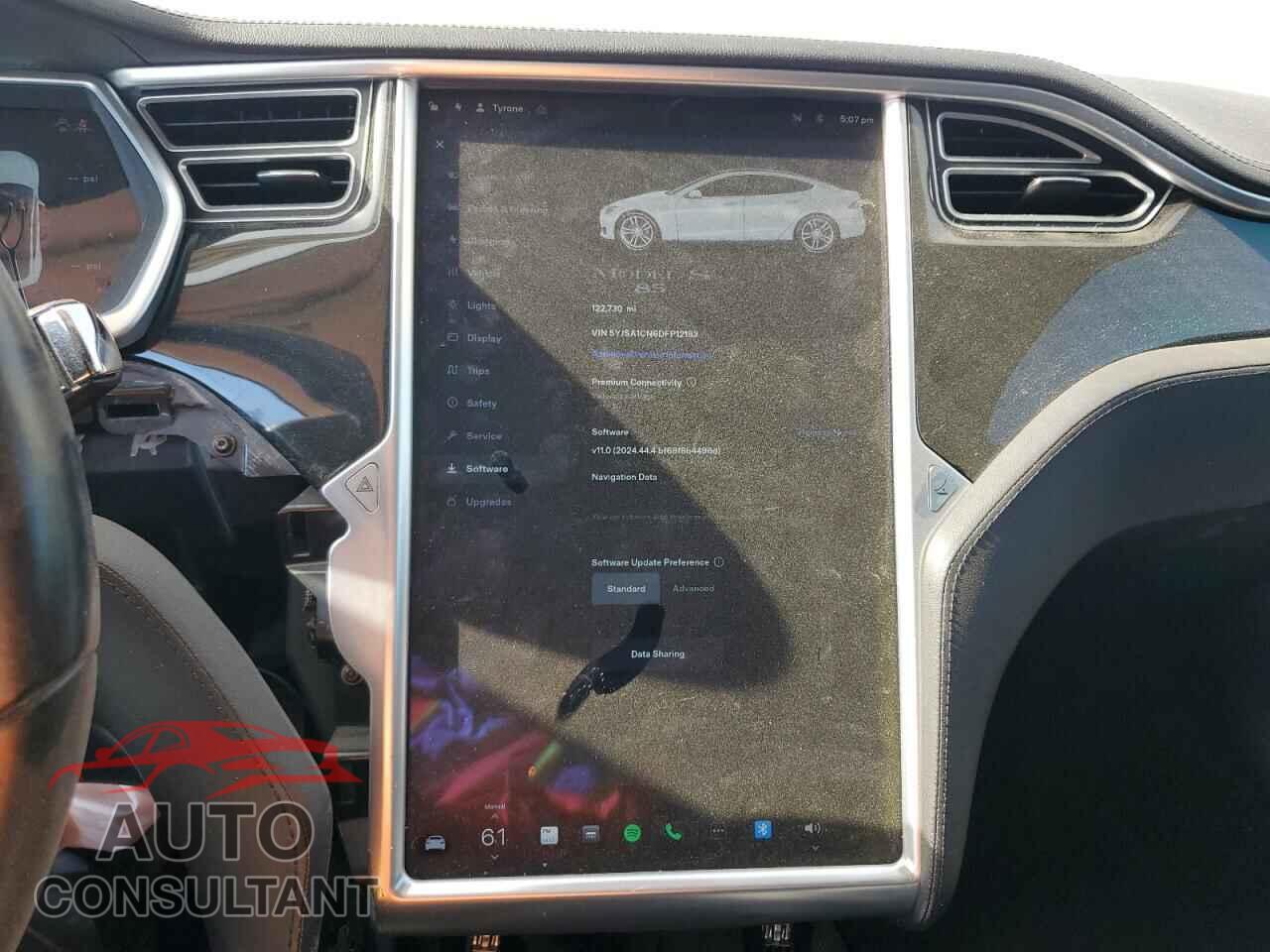 TESLA MODEL S 2013 - 5YJSA1CN6DFP12183