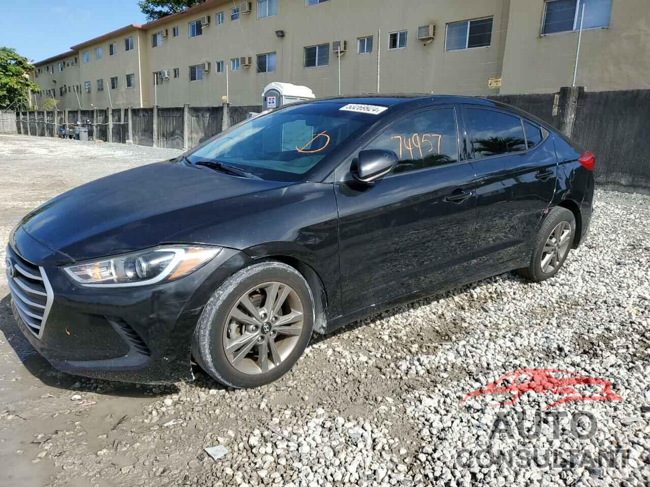 HYUNDAI ELANTRA 2018 - 5NPD84LF3JH346646
