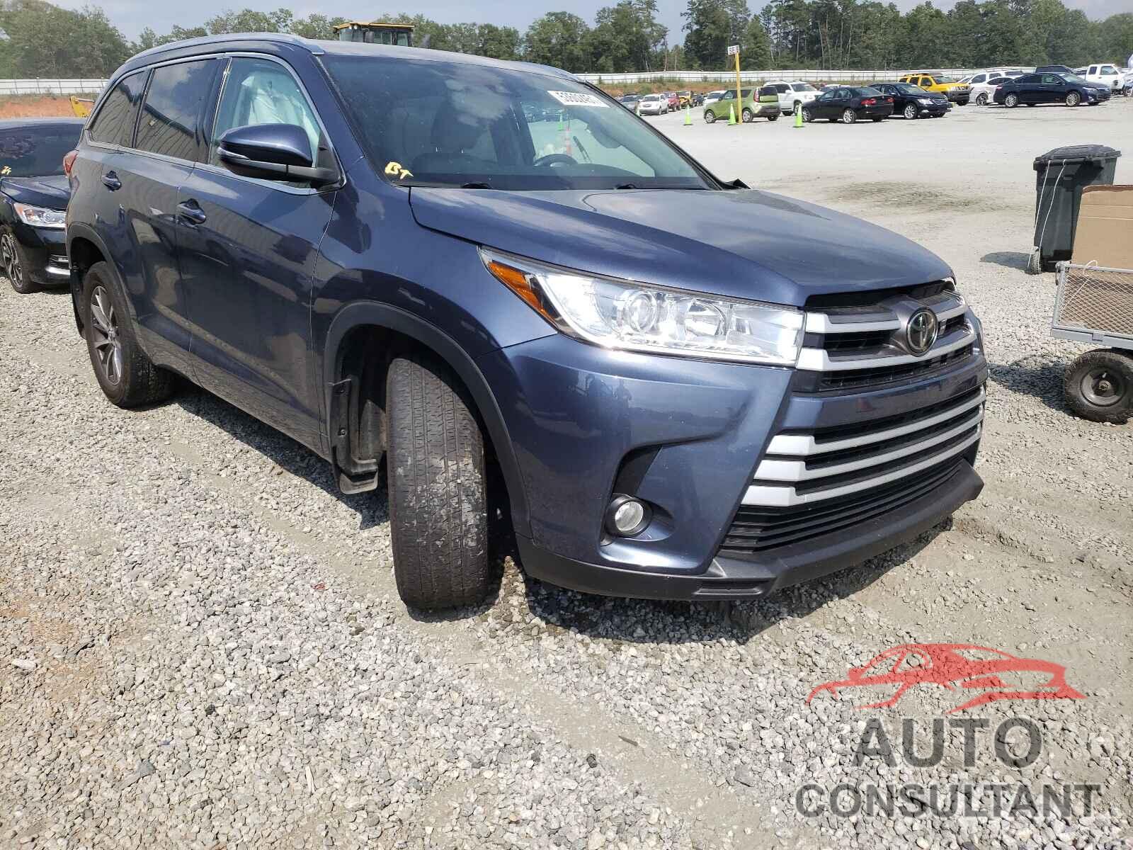 TOYOTA HIGHLANDER 2017 - 5TDJZRFH3HS411798