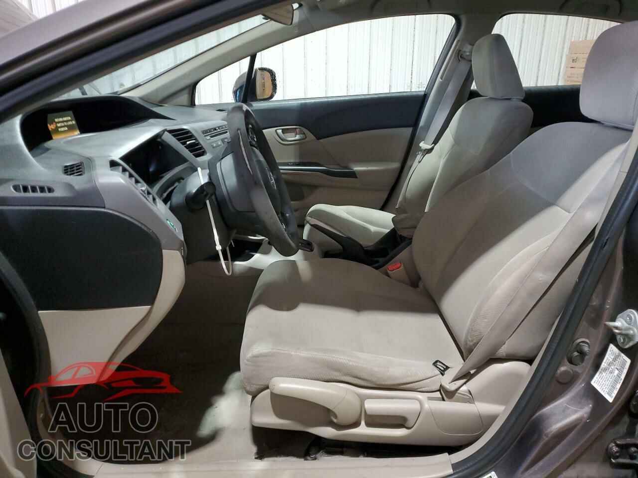 HONDA CIVIC 2012 - 19XFB2F50CE337296