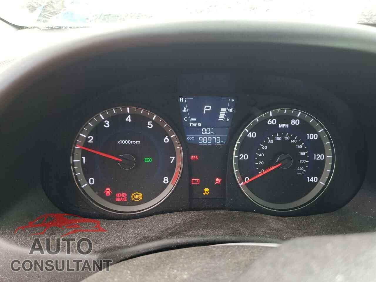 HYUNDAI ACCENT 2013 - KMHCT5AE4DU085186
