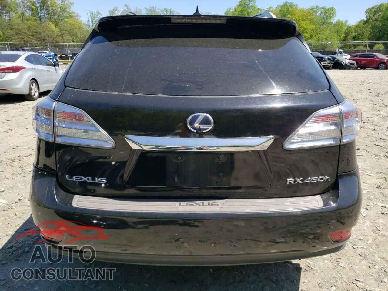 LEXUS RX450 2010 - JTJBC1BA8A2012105