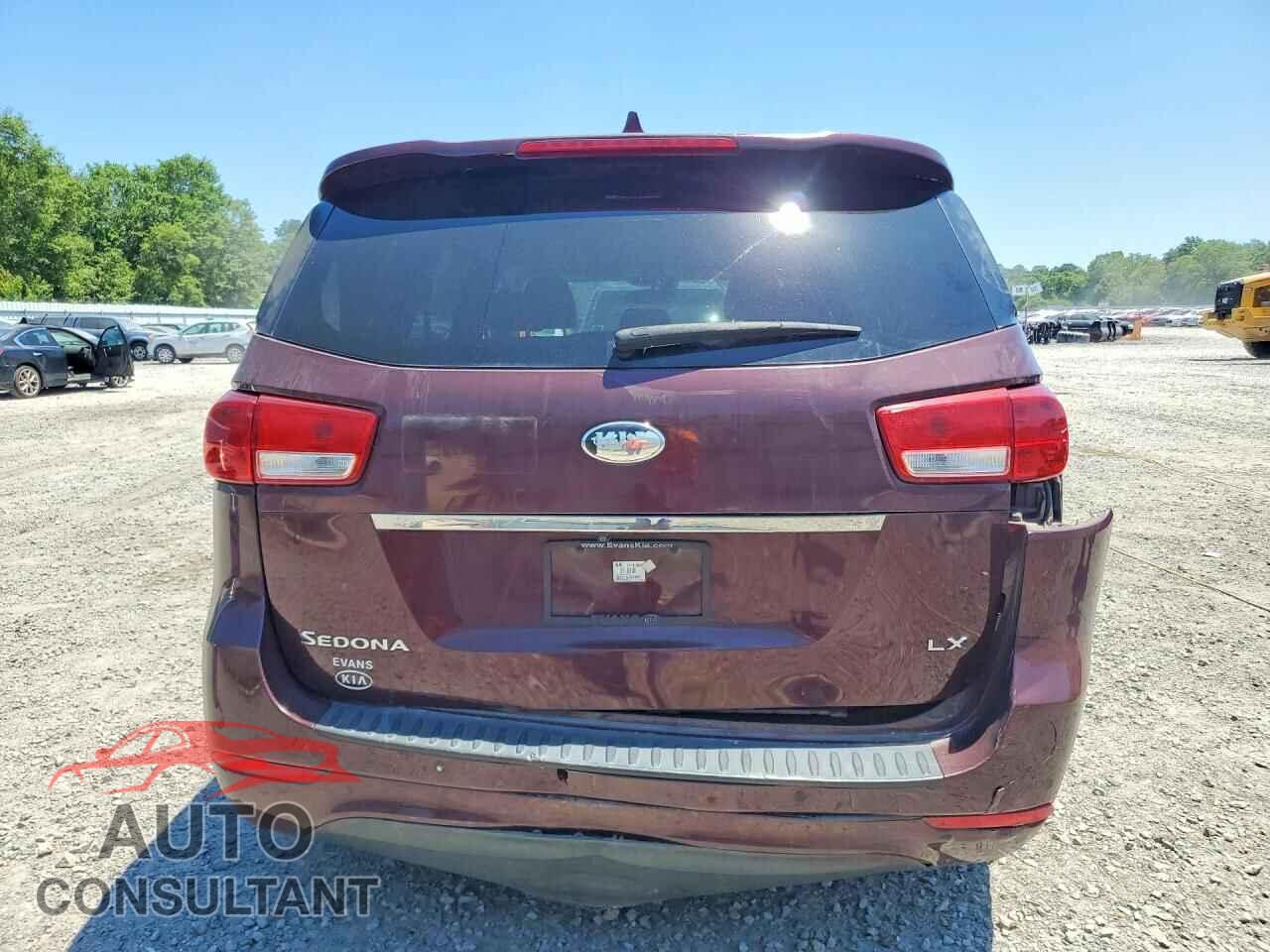 KIA SEDONA 2017 - KNDMB5C17H6324214