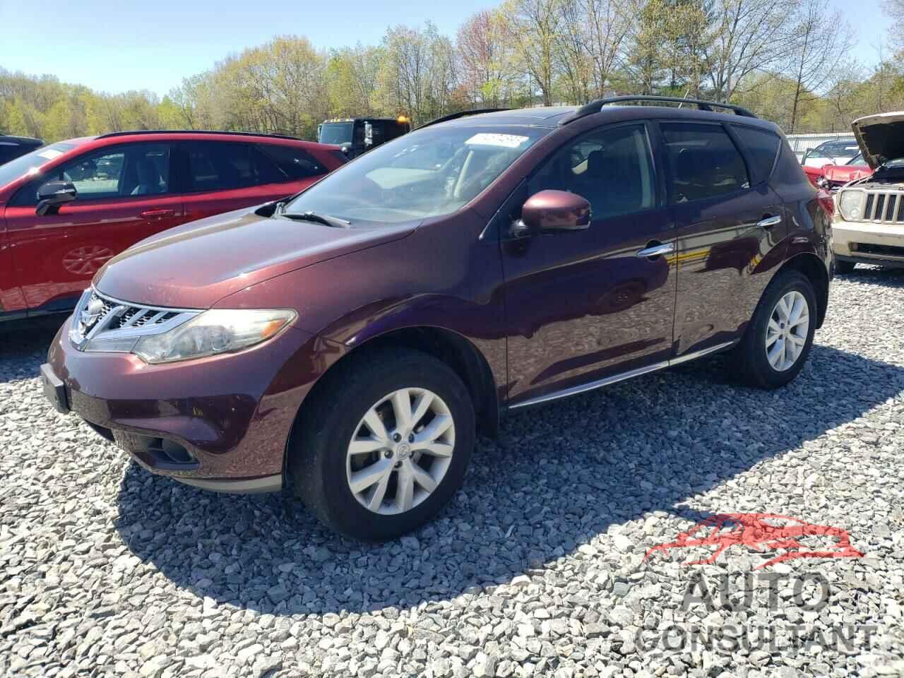 NISSAN MURANO 2014 - JN8AZ1MW5EW529290