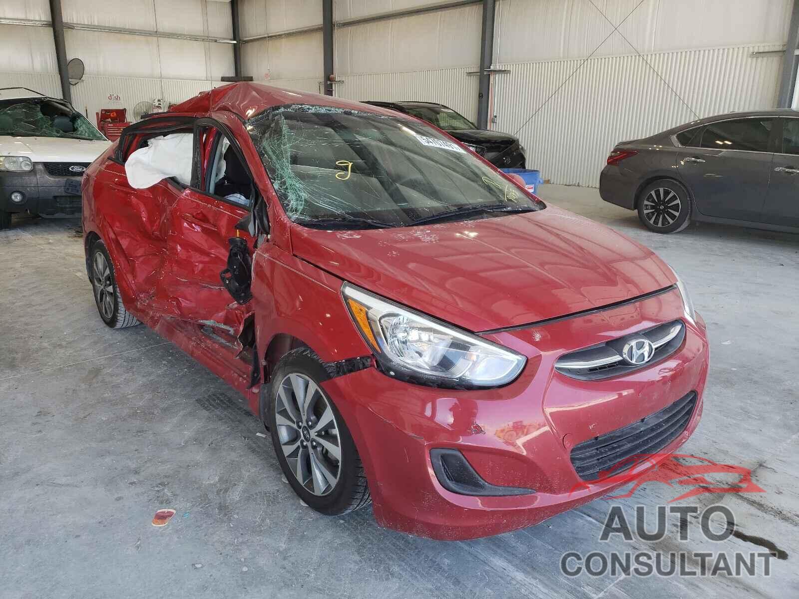 HYUNDAI ACCENT 2017 - KMHCT4AE5HU282433
