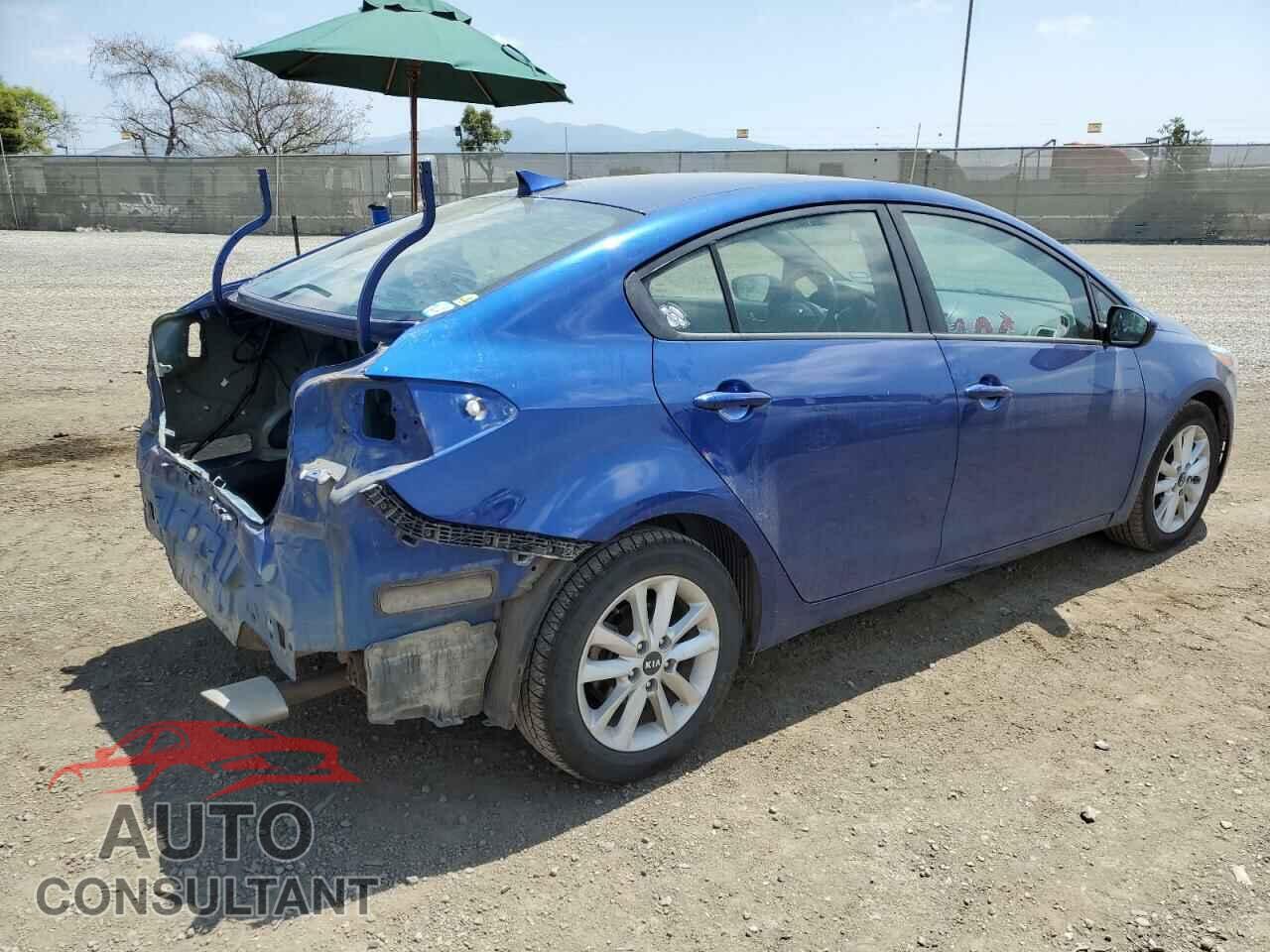 KIA FORTE 2017 - 3KPFL4A70HE034186