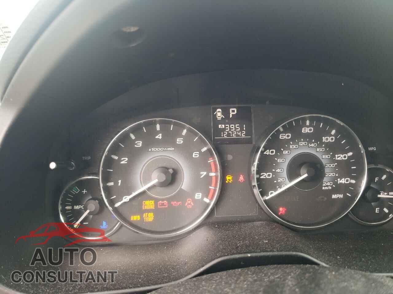 SUBARU OUTBACK 2010 - 4S4BRBKC0A3366487