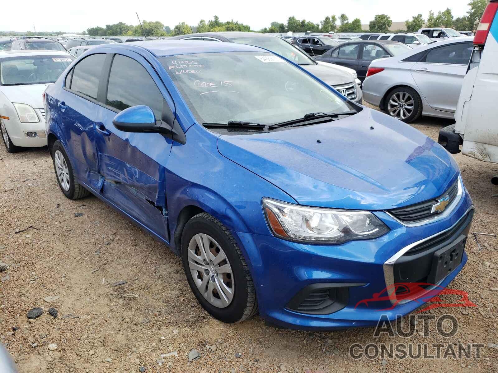 CHEVROLET SONIC 2017 - 1G1JB5SH0H4144725