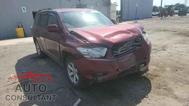 TOYOTA HIGHLANDER 2010 - 5TDBK3EH7AS040948