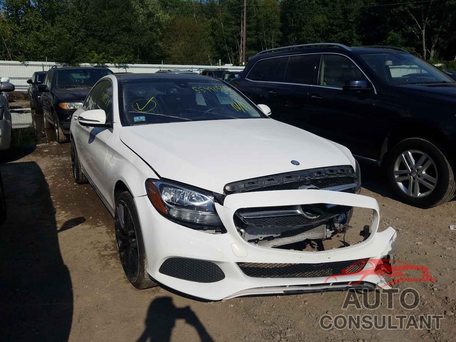 MERCEDES-BENZ C-CLASS 2017 - 55SWF4KB2HU227944