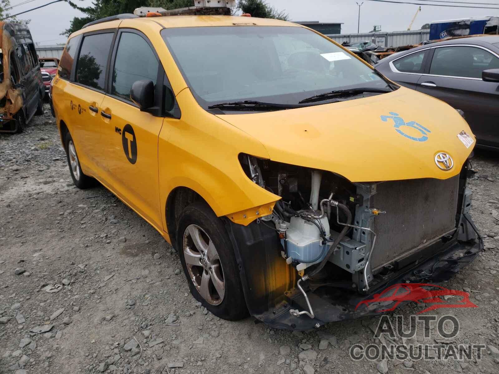 TOYOTA SIENNA 2016 - 5TDKK3DCXGS765510