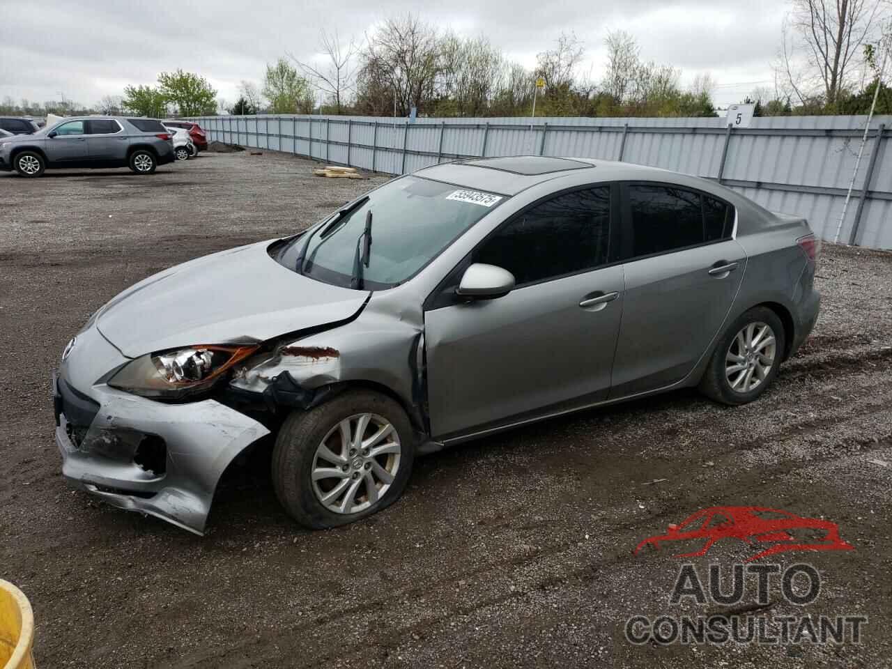 MAZDA 3 2012 - JM1BL1UF9C1637245