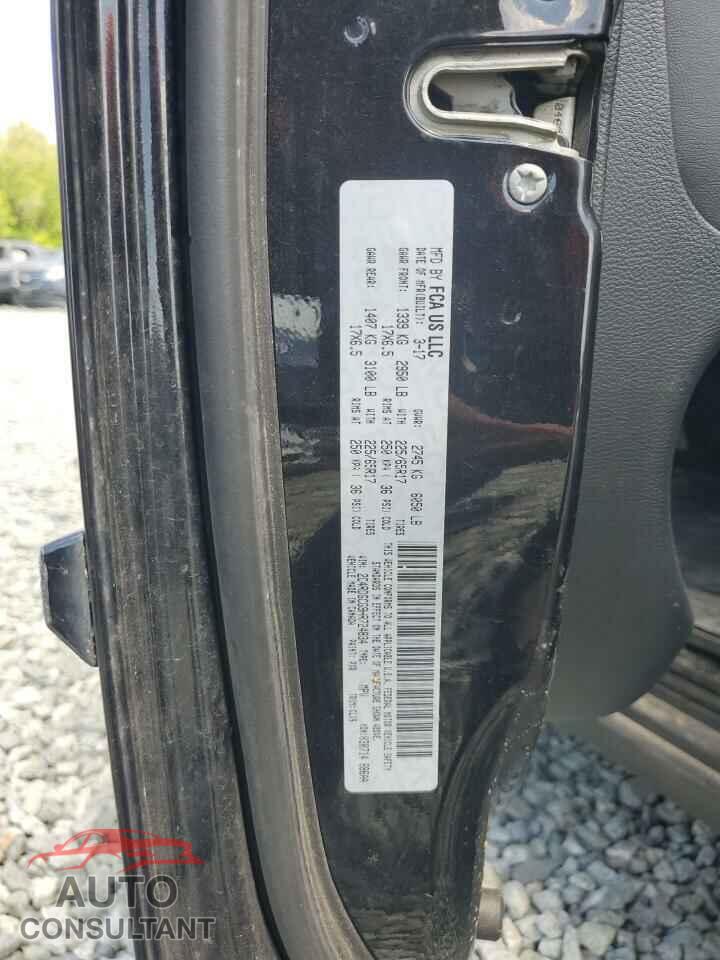 DODGE CARAVAN 2017 - 2C4RDGCG9HR724834