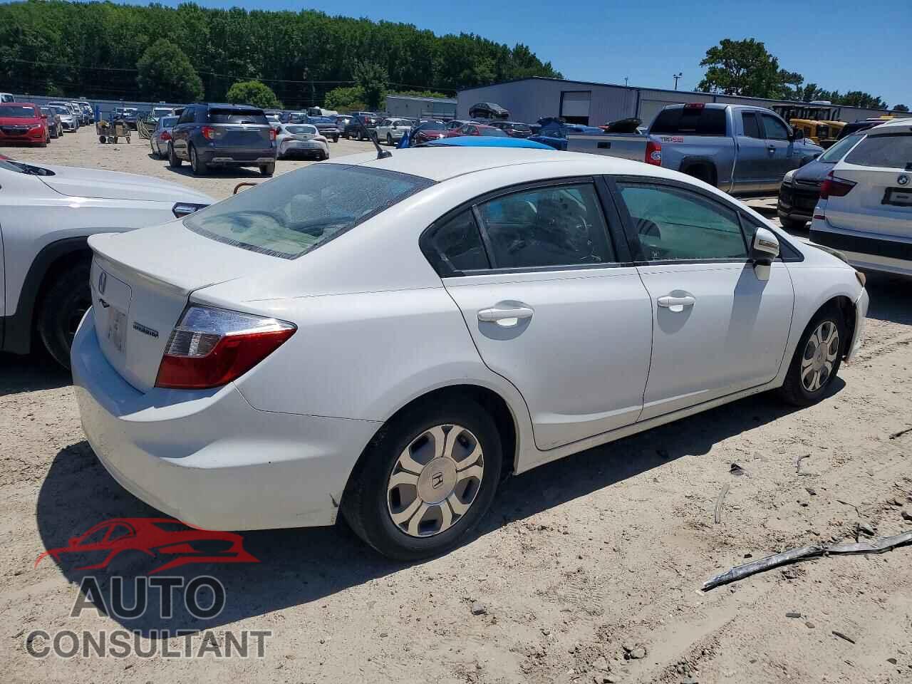 HONDA CIVIC 2012 - JHMFB4F29CS008531